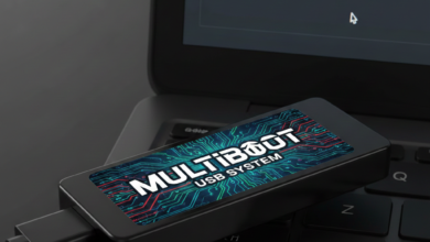 طريقة تثبيت أكثر من نظام تشغيل على الفلاشة