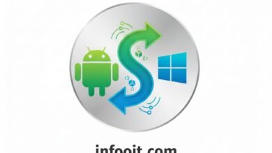 كيفية نقل الملفات من هاتف أندرويد إلى WINDOWS 11 عبر البلوتوث